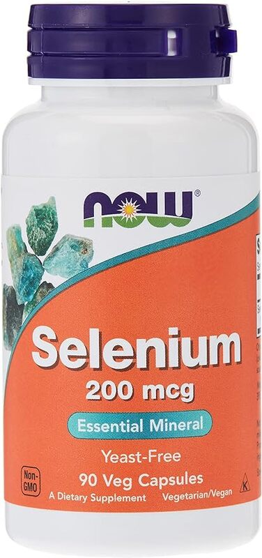 Now Foods Selenium 200Mcg Vcaps. 90'S